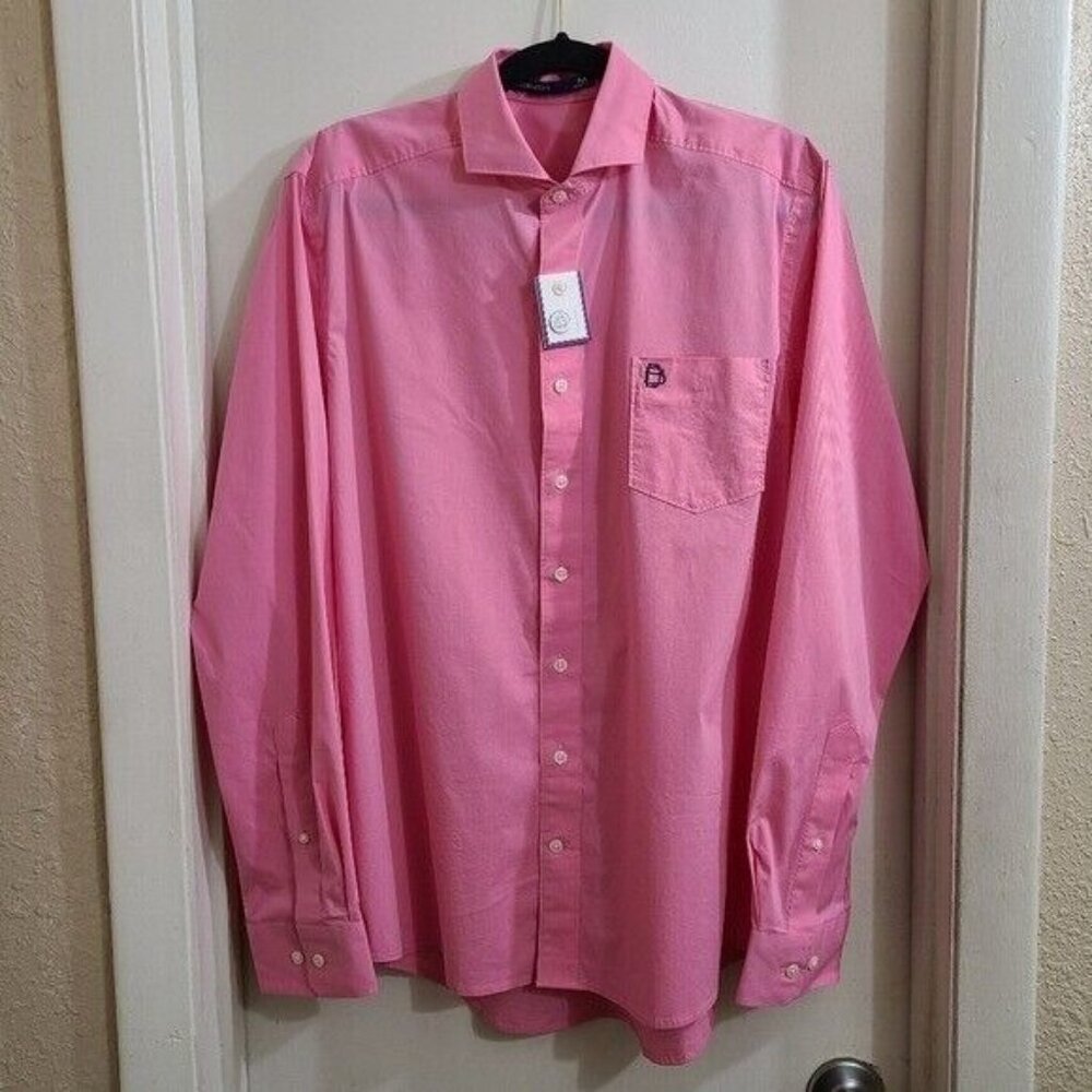B. Draddy NWT Mens Brendan Button Down Golf Shirt Size M - Picture 7 of 7